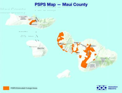 HECO launches Public Safety Power Shutoff on both Maui and Molokai